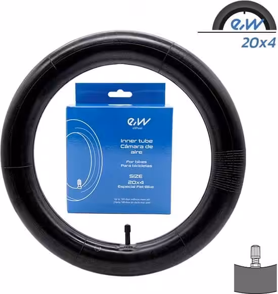 eWheel Binnenband 20×4 VR – FAT-BIKE
