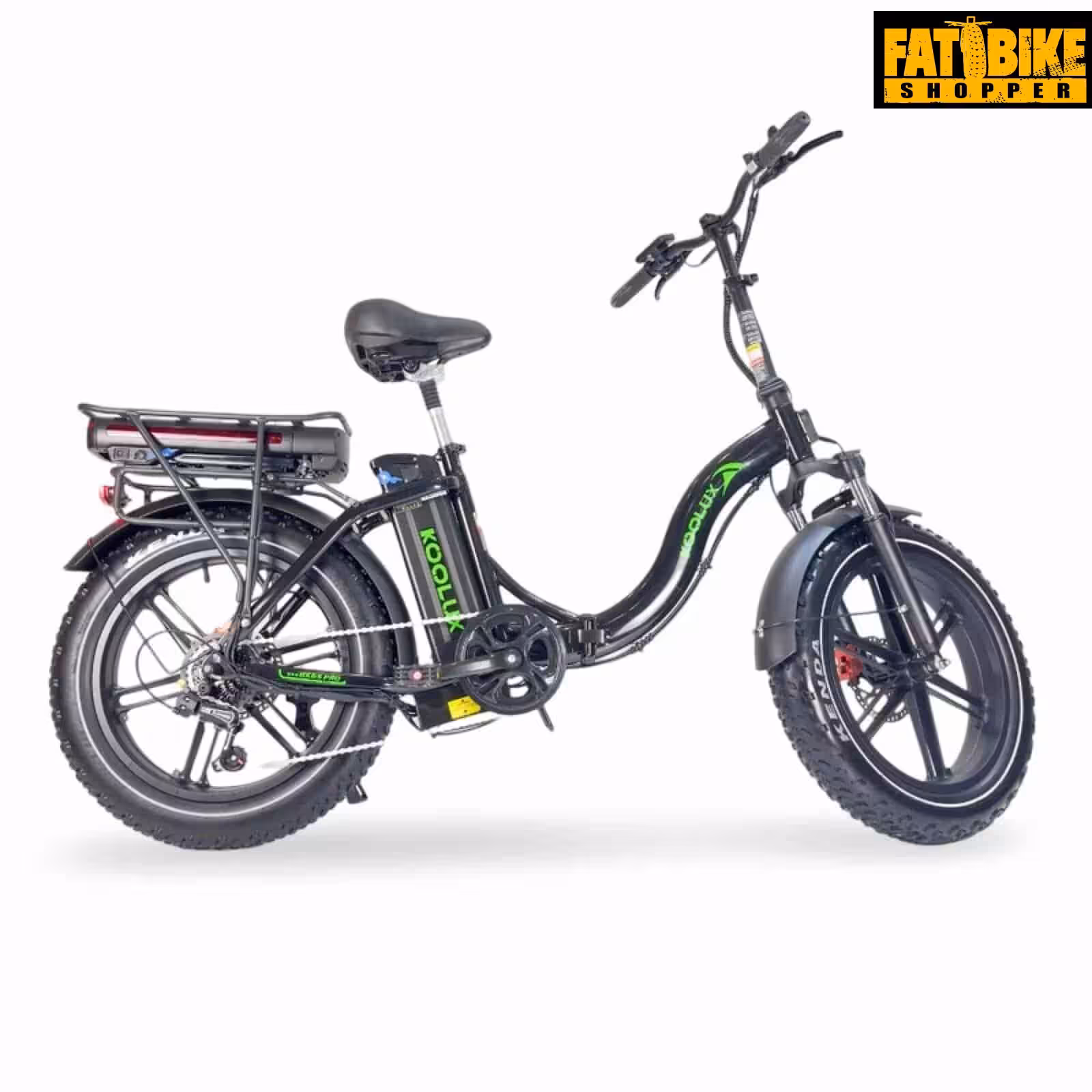 Koolux BK6S Pro - dubbele accu 2 Fatbike Shopper Koolux BK6S Pro - dubbele accu - Afbeelding 2