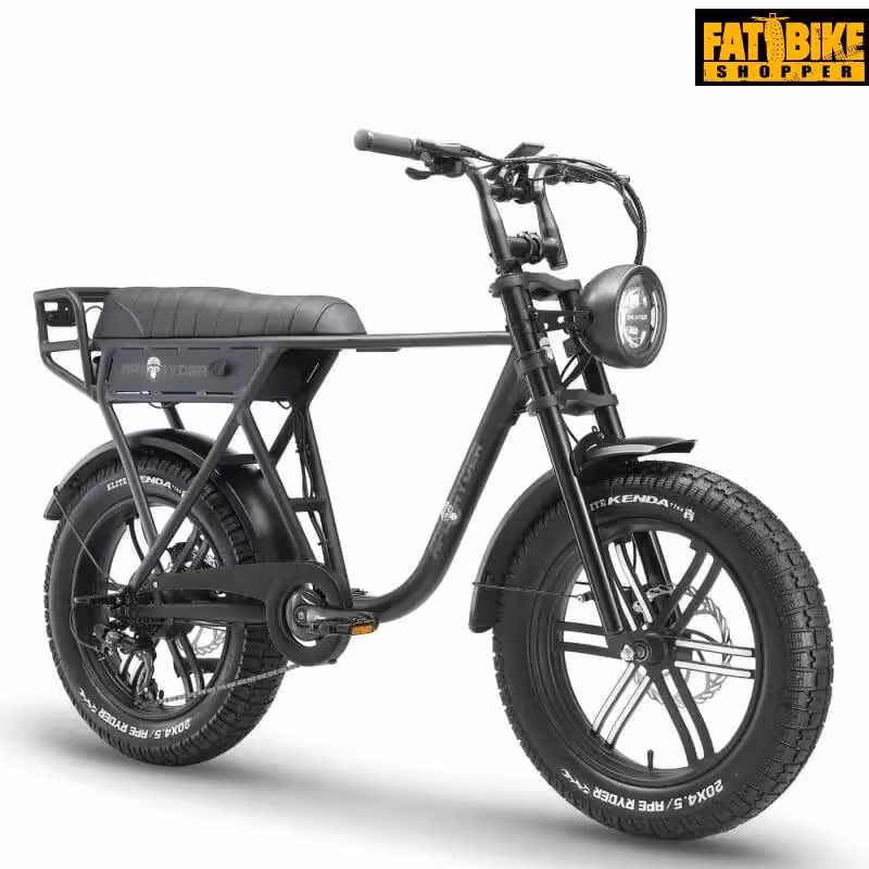 Ape Ryder V8 Limited Edition A10 - Zwart of Grijs - Uitverkoop! 5 Fatbike Shopper Ape Ryder V8 Limited Edition A10 - Zwart of Grijs - Uitverkoop! - Afbeelding 5