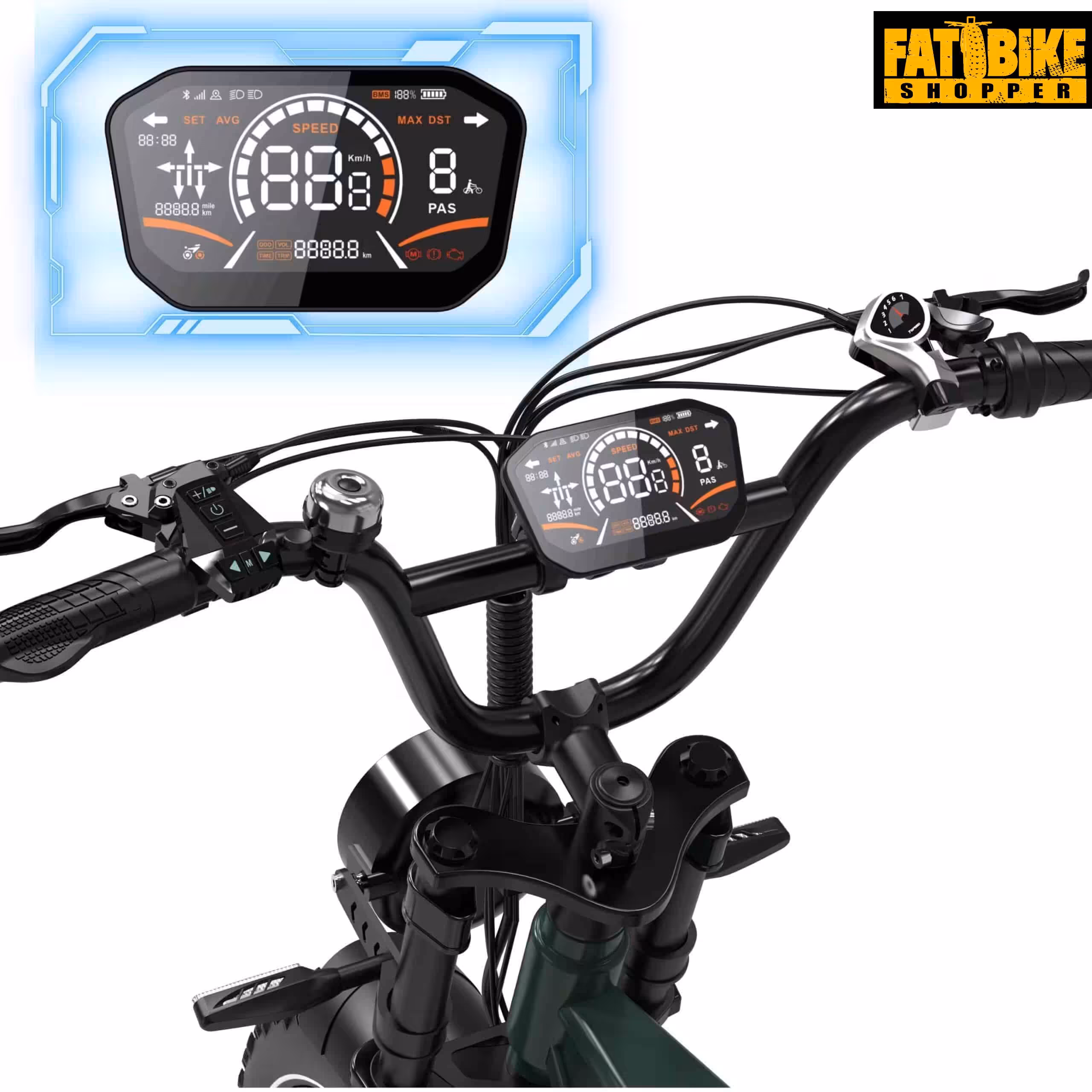 RCB-G19 (App/NFC/4G) 6 Fatbike Shopper RCB-G19 (App/NFC/4G) - Afbeelding 6
