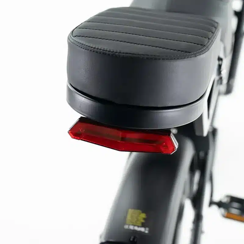 QM Wheels V20 Pro Elektrische Fatbike 250W | Straatlegaal & Rijklaar | Zwart - Afbeelding 17